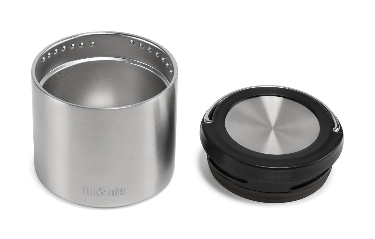 Klean Kanteen TKCanister Matbehållare i Rostfritt Stål 473 ml (insulated Lid) – Brushed Stainless
