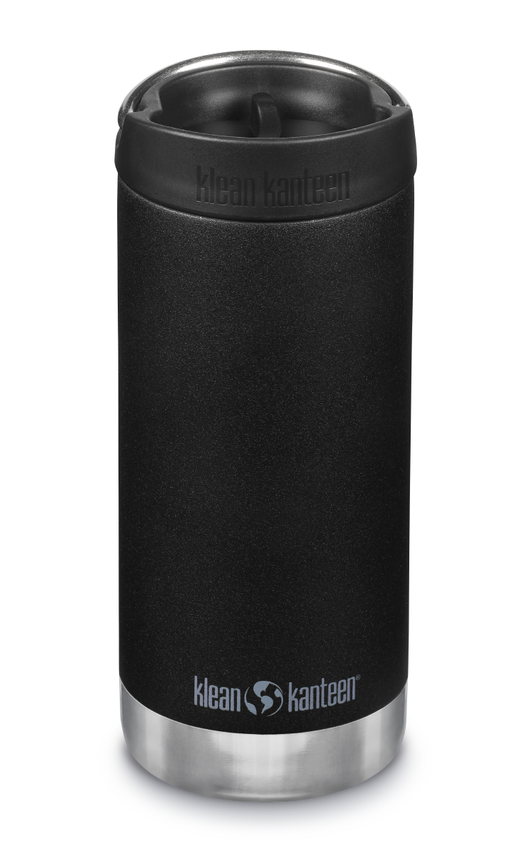 Klean Kanteen TKWide Svart Termosmugg i Rostfritt Stål 355 ml (café Cap) – Black