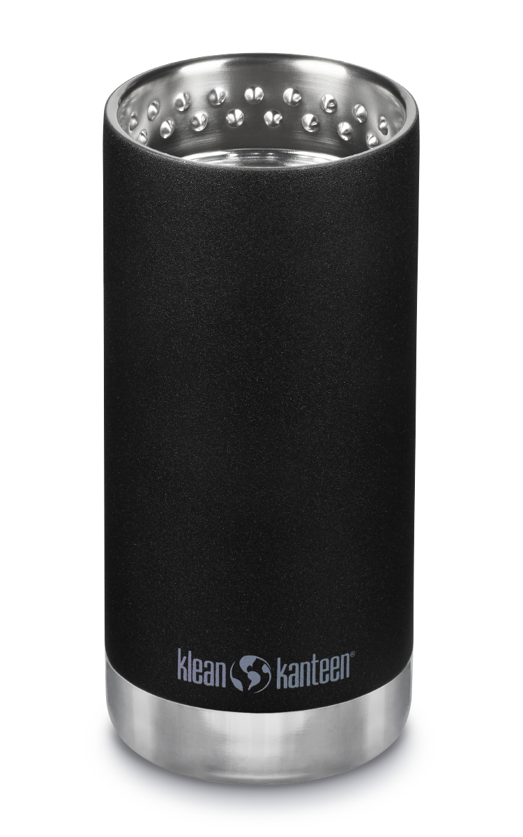 Klean Kanteen TKWide Svart Termosmugg i Rostfritt Stål 355 ml (café Cap) – Black