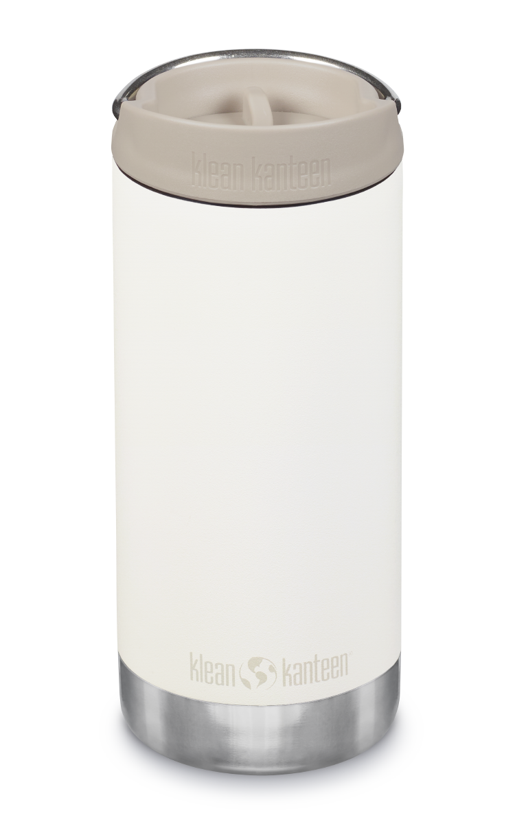 Klean Kanteen TKWide Beige Termosmugg i Rostfritt Stål 355 ml (café Cap) – Tofu