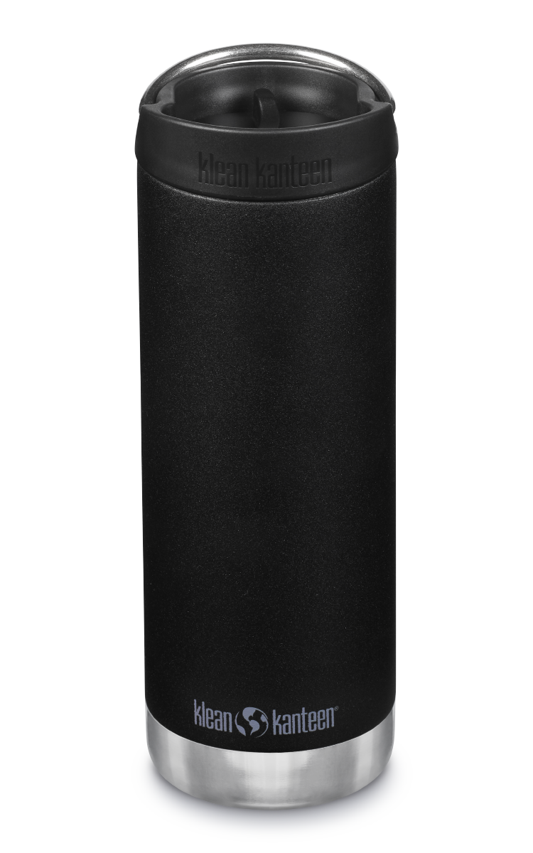 Klean Kanteen TKWide Svart Termosmugg i Rostfritt Stål 473 ml (café Cap) – Black