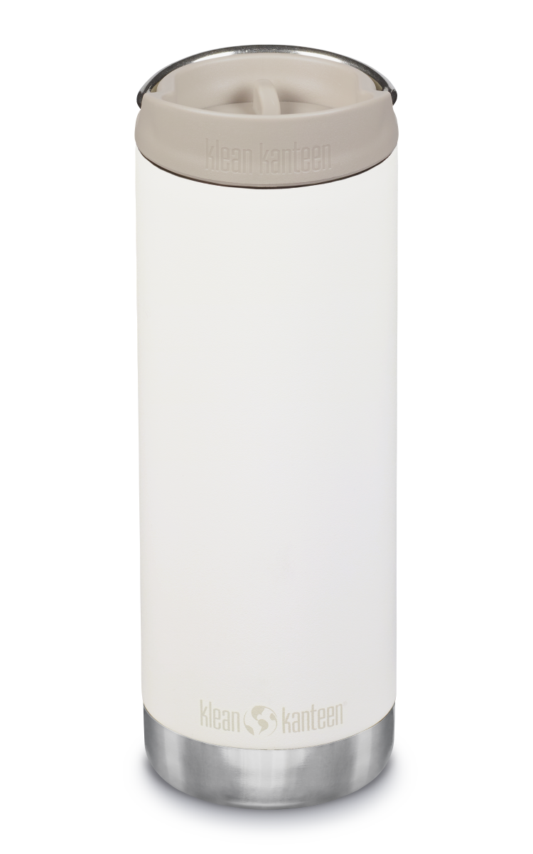 Klean Kanteen TKWide Beige Termosmugg i Rostfritt Stål 473 ml (café Cap) – Tofu