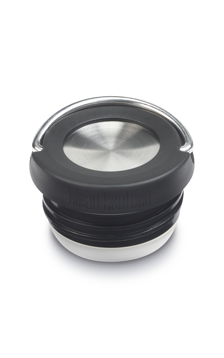 Klean Kanteen TKWide Loop Cap Lock i Svart för TKWide-Flaskor