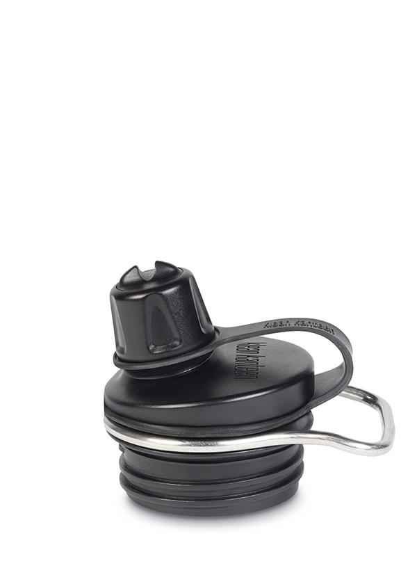 Klean Kanteen TKWide Chug Cap - Svart Kork med Drickpip