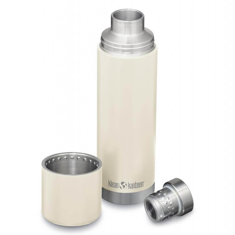 Klean Kanteen TKPro 1L Tofu – Beige Termos i Rostfritt Stål