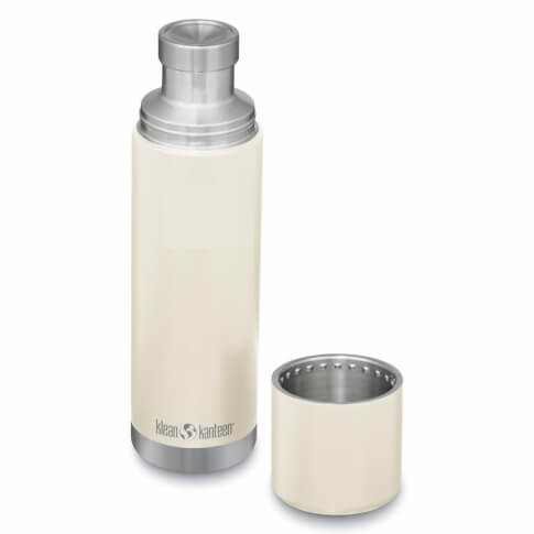 Klean Kanteen TKPro 1L Tofu – Beige Termos i Rostfritt Stål