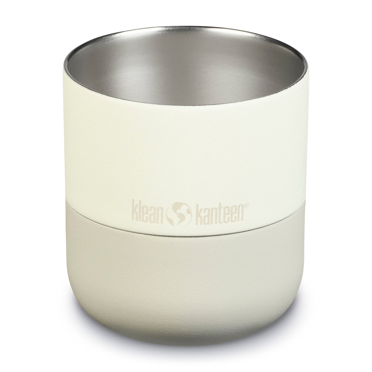 Klean Kanteen Rise Lowball Beige Termosmugg i Rostfritt Stål 296 ml (flip Lid) – Tofu
