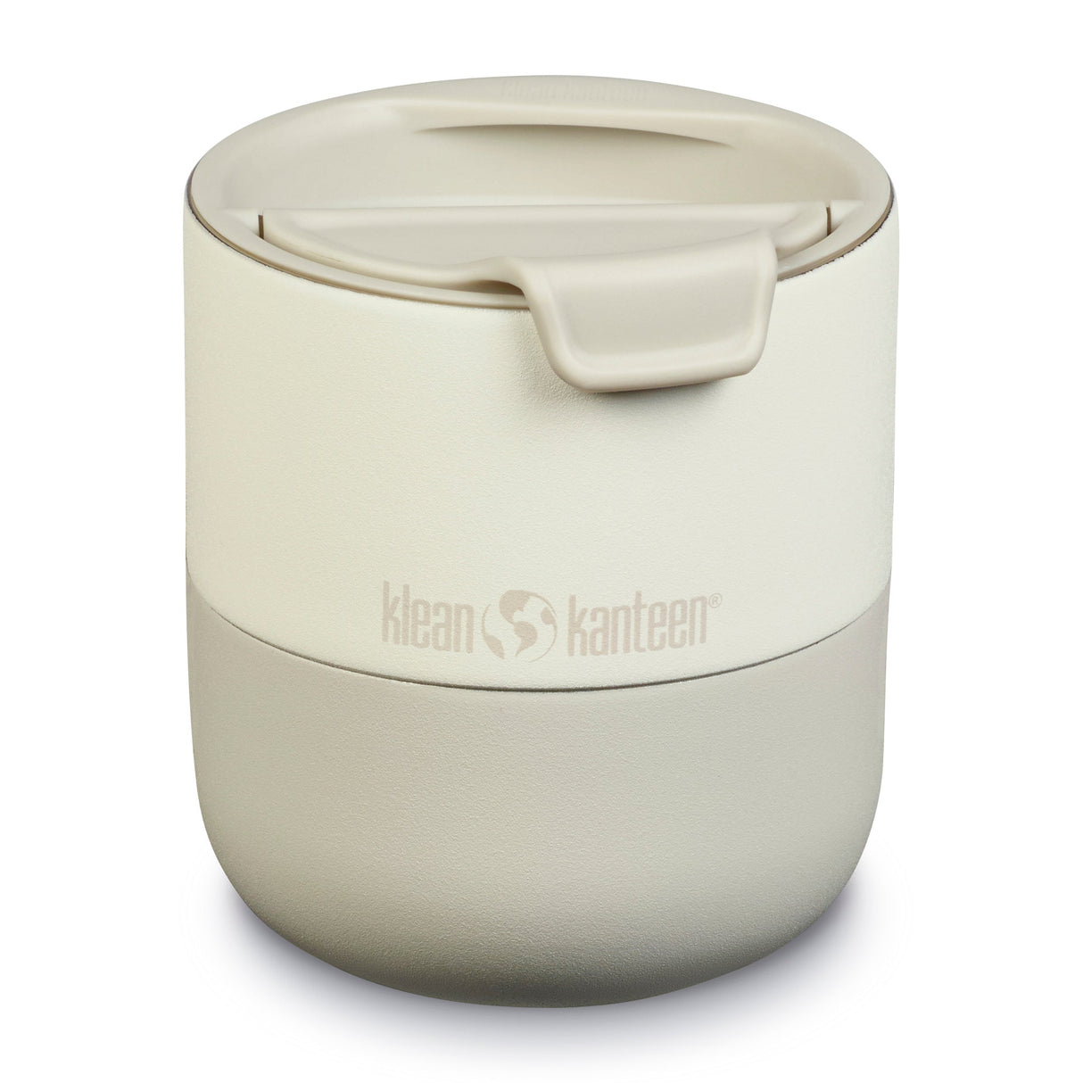 Klean Kanteen Rise Lowball Beige Termosmugg i Rostfritt Stål 296 ml (flip Lid) – Tofu