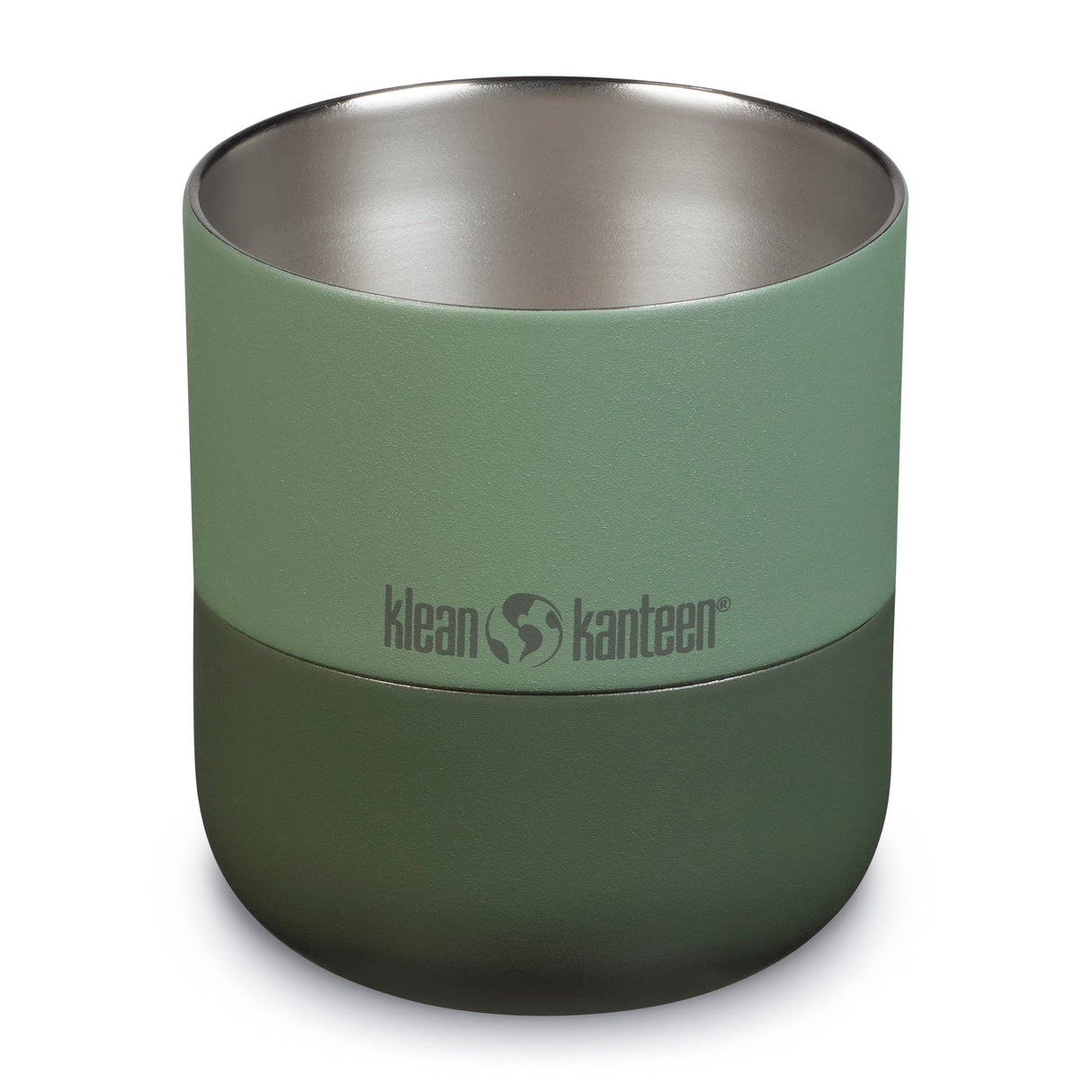 Klean Kanteen Rise Lowball Grön Termosmugg i Rostfritt Stål 296 ml (flip Lid) – Sea Spray