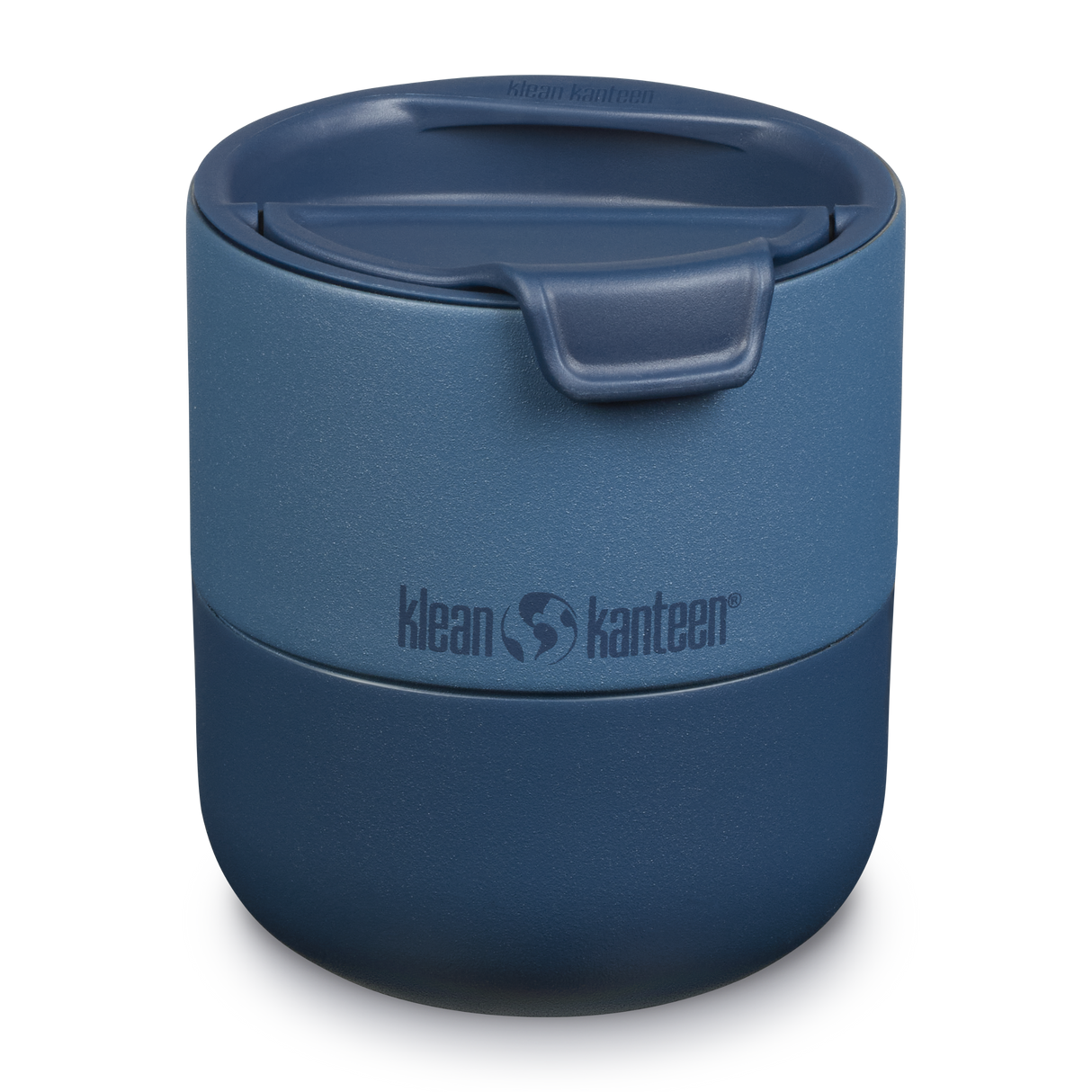 Klean Kanteen Rise Lowball Blå Termosmugg i Rostfritt Stål 296 ml (flip Lid) – Stellar