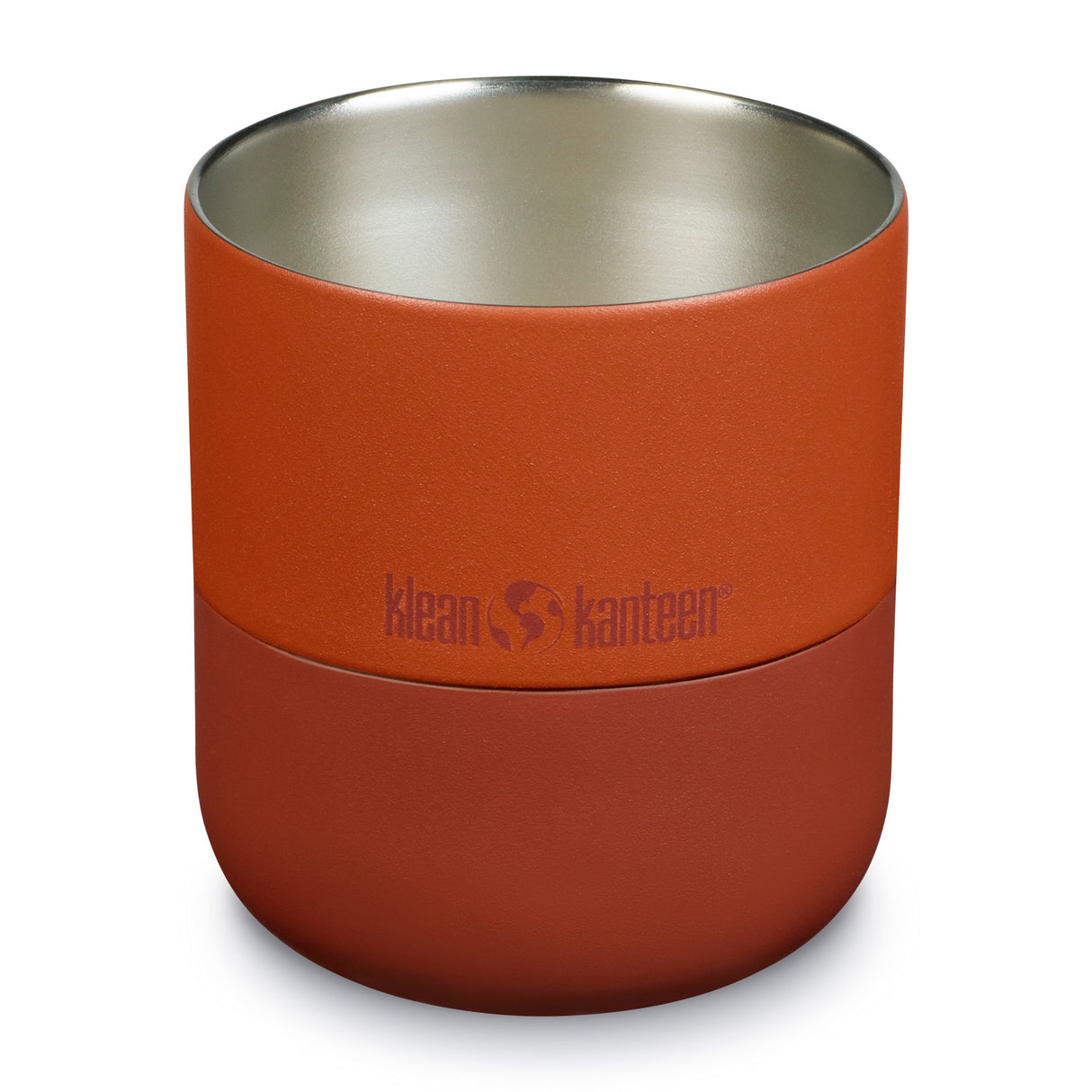Klean Kanteen Rise Lowball Röd Termosmugg i Rostfritt Stål 296 ml (flip Lid) – Autumn Glaze