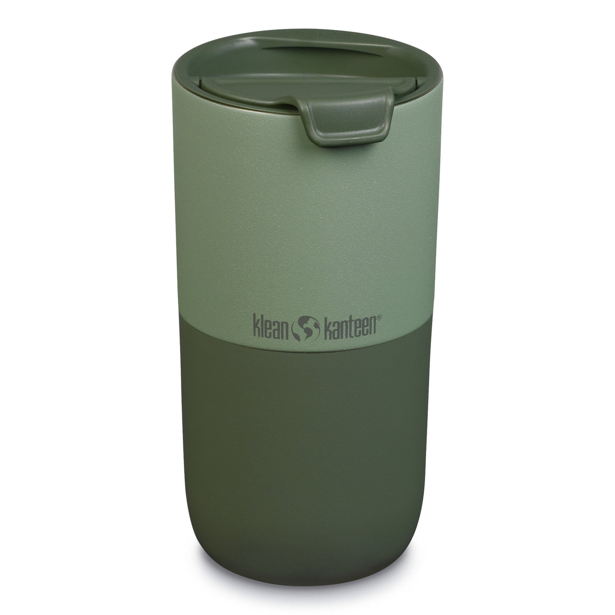 Klean Kanteen Rise Tumbler Grön Termosmugg i Rostfritt Stål 473 ml (flip Lid) – Sea Spray