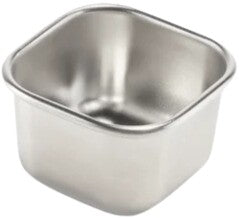 Klean Kanteen Half Snack Box Grön Matlåda i Rostfritt Stål 83 ml – Brushed Stainless
