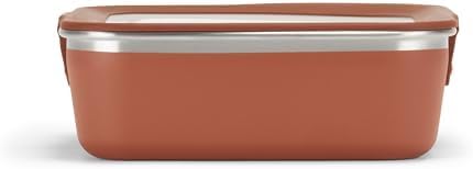 Klean Kanteen Lunch Box Röd Matlåda i Rostfritt Stål 680 ml – Autumn Glaze