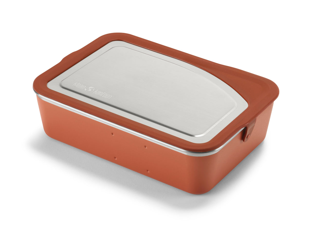 Klean Kanteen Meal Box Röd Matlåda i Rostfritt Stål 1005 ml – Autumn Glaze