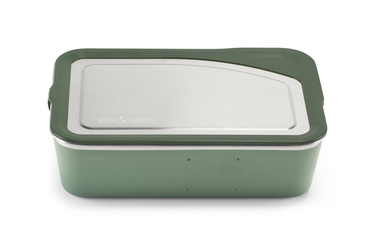 Klean Kanteen Big Meal Box Grön Matlåda i Rostfritt Stål 1627 ml – Sea Spray