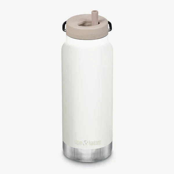 Klean Kanteen TKWide Beige Termoflaska i Rostfritt Stål 946 ml (twist Cap) – Tofu