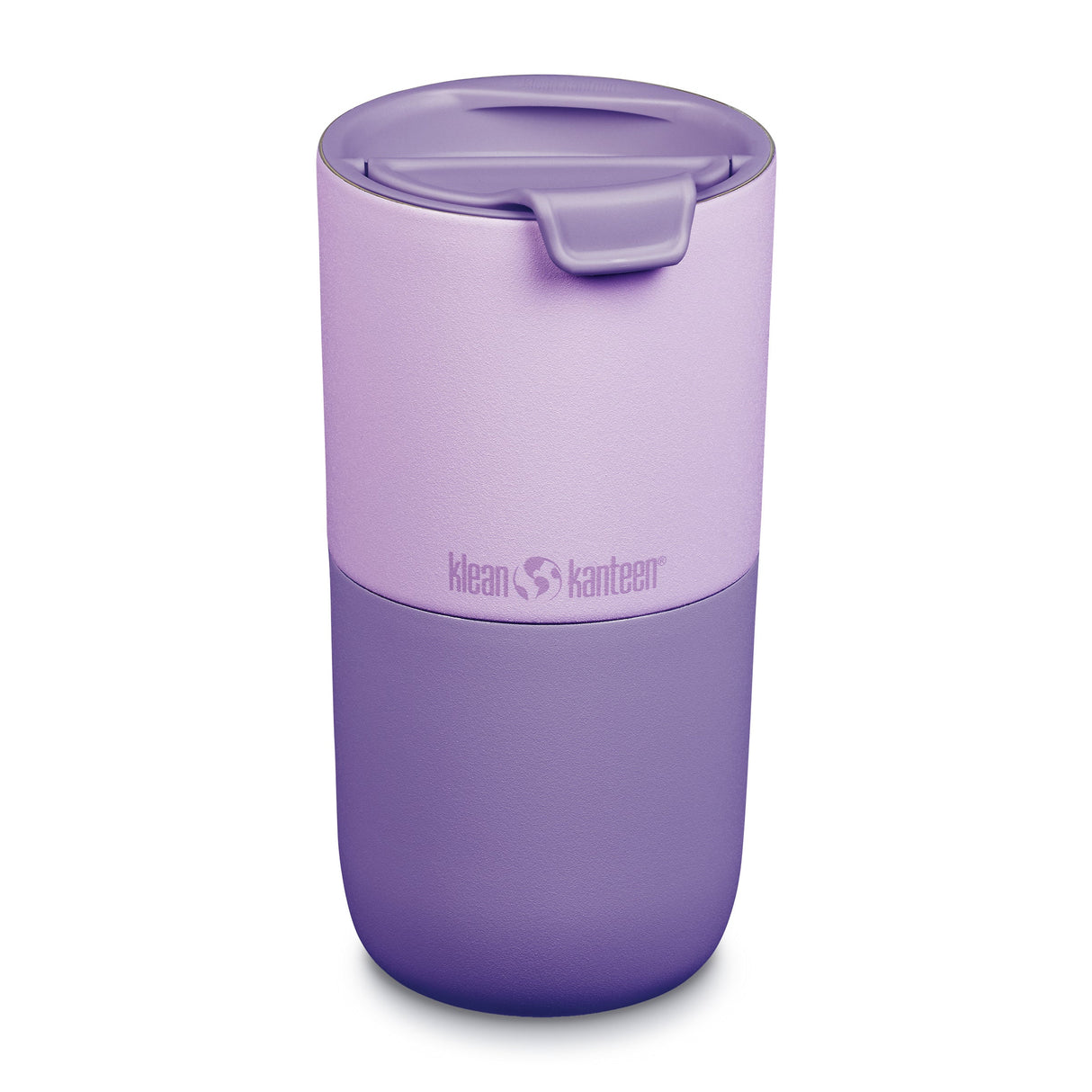 Klean Kanteen Rise Tumbler Lila Termosmugg i Rostfritt Stål 473 ml (flip Lid) – Orchid Bloom