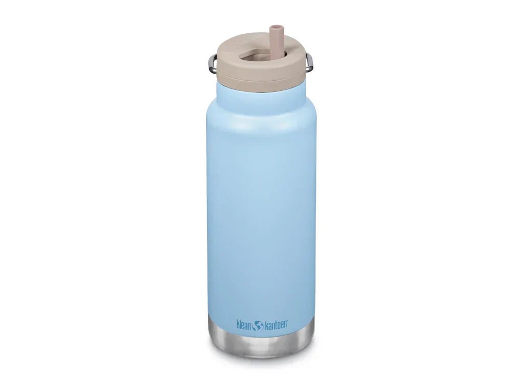 Klean Kanteen TKWide Ljusblå Termoflaska i Rostfritt Stål 946 ml (twist Cap) – Clear Sky