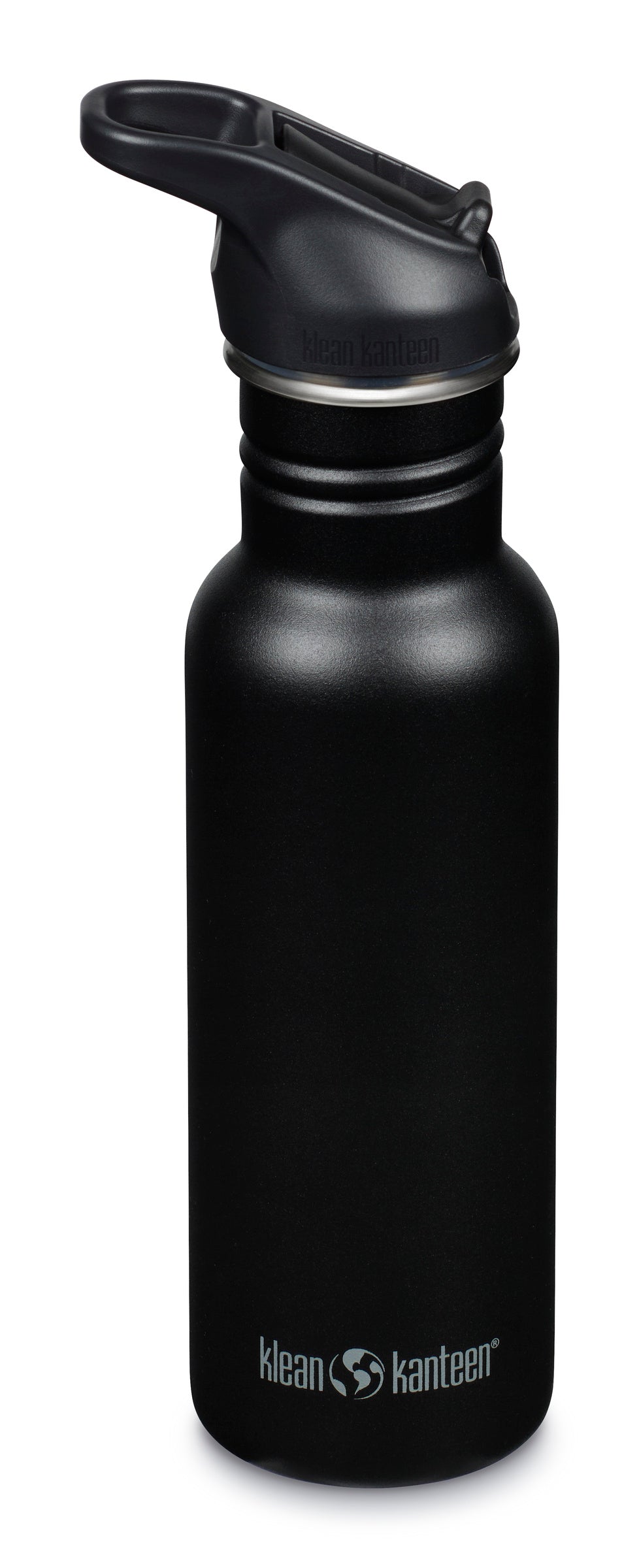 Klean Kanteen Classic Narrow 532ml Black – Smal Svart Stålflaska