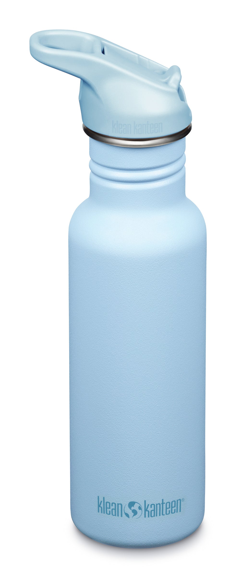Klean Kanteen Classic Narrow 532ml Clear Sky – Smal Ljusblå Stålflaska