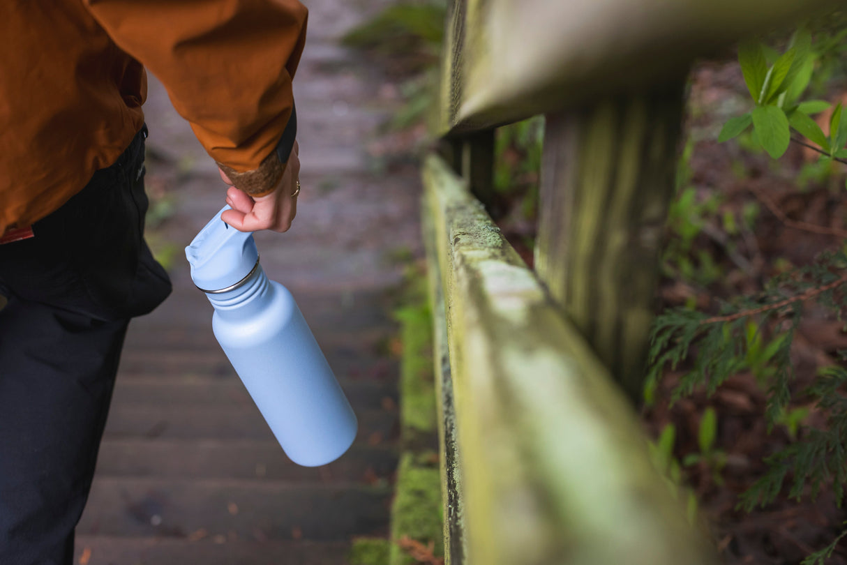 Klean Kanteen Classic Narrow 532ml Clear Sky – Smal Ljusblå Stålflaska