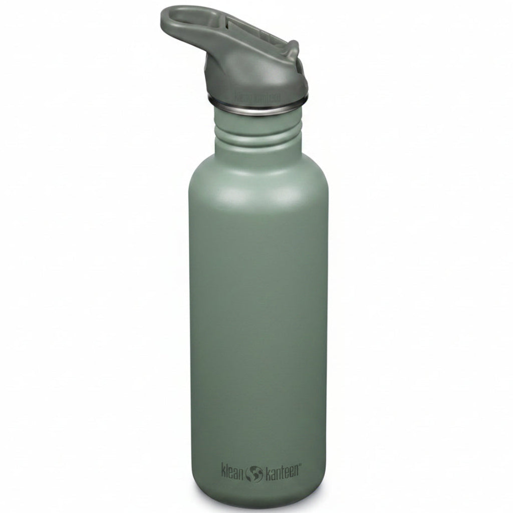 Klean Kanteen Classic Sport 800ml Sea Spray – Grön Stålflaska