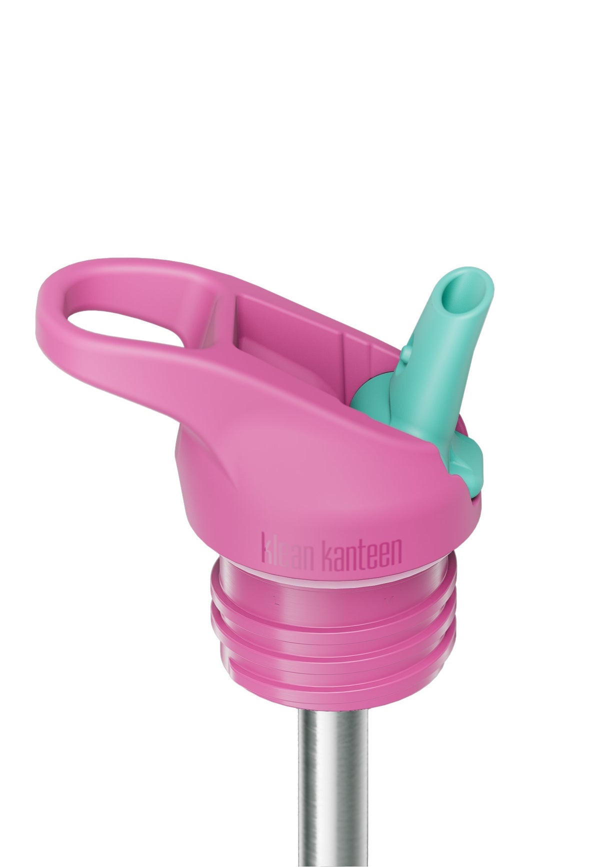 Klean Kanteen Rise Vac Classic Rosa Vattenflaska i Rostfritt Stål 473 ml (flip Seal Cap) – Pink Lemonade Kaleidoscope