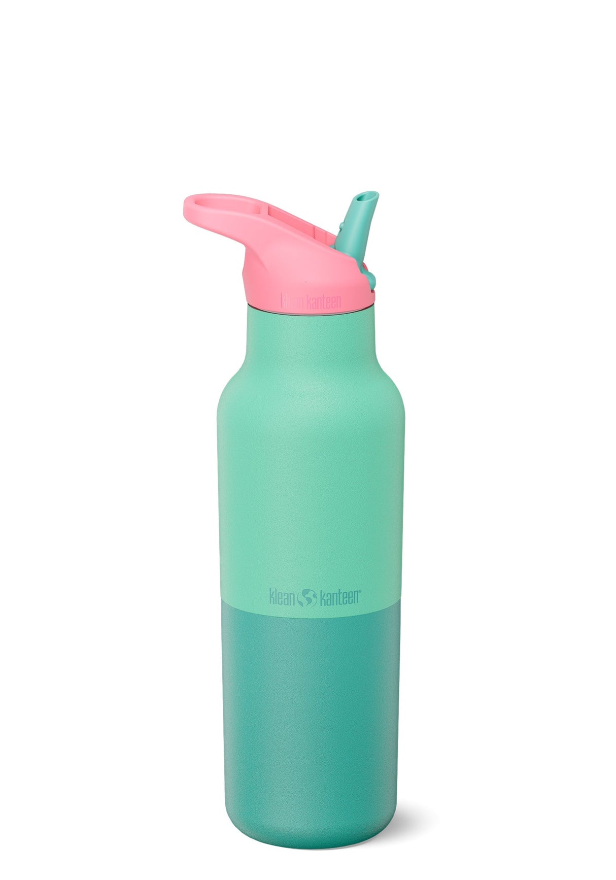 Klean Kanteen Rise Vac Classic Grön Vattenflaska i Rostfritt Stål 473 ml (flip Seal Cap) – Bay Kaleidoscope