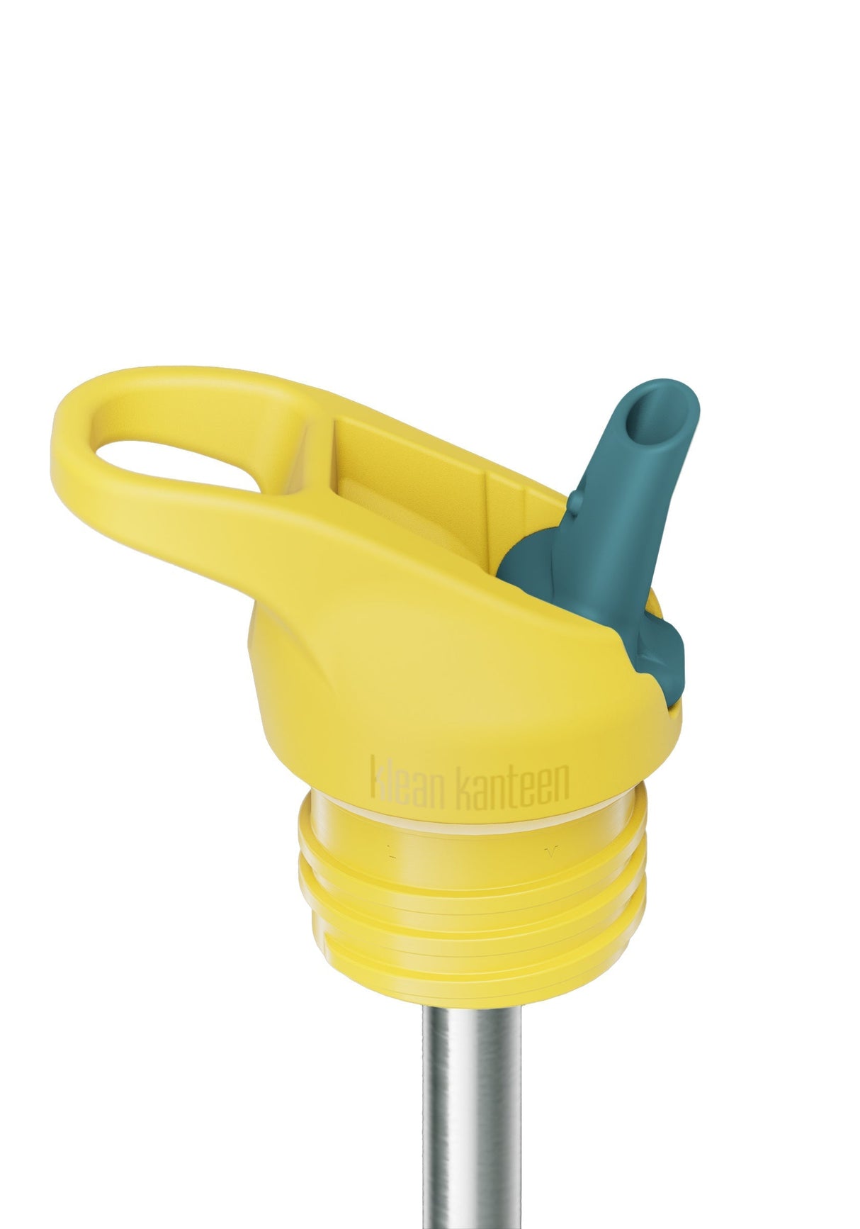 Klean Kanteen Rise Vac Classic Flerfärgad Vattenflaska i Rostfritt Stål 473 ml (flip Seal Cap) – Turquoise Kaleidoscope