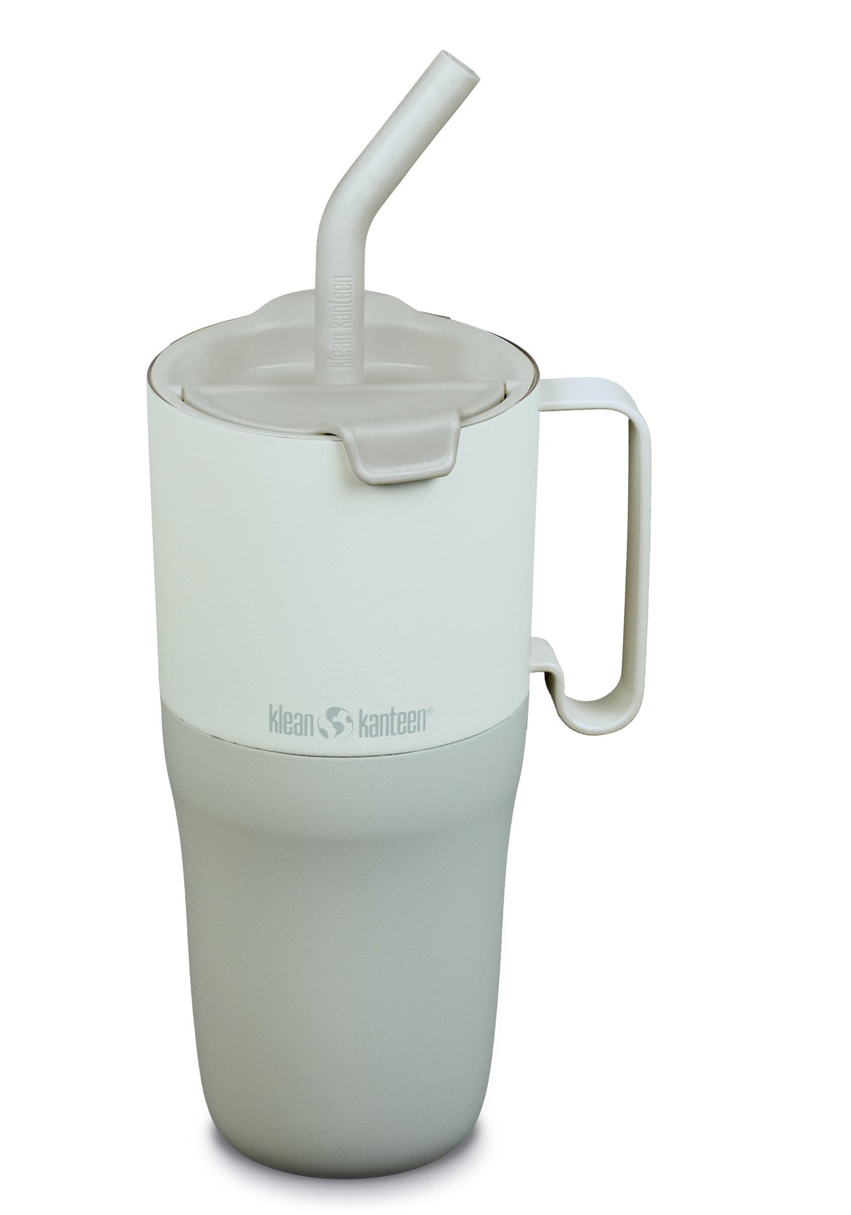 Klean Kanteen Rise Ljusblå Tumbler 769 ml (W/ Flip/Straw Lid) – Barely Blue