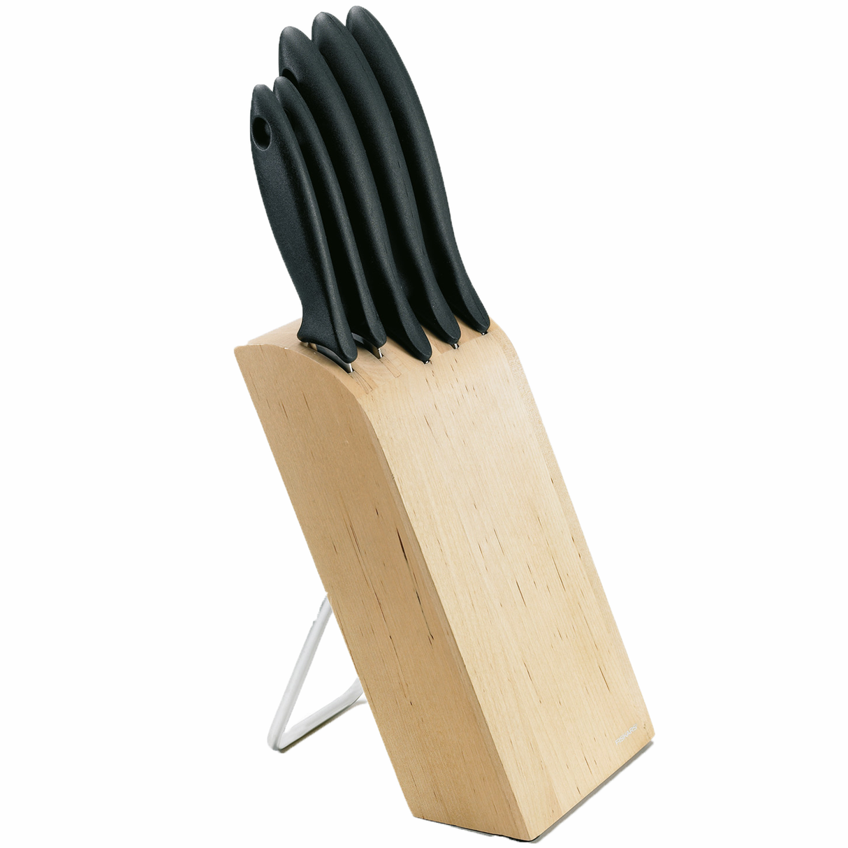Fiskars Knivblock med 5 Knivar Essential