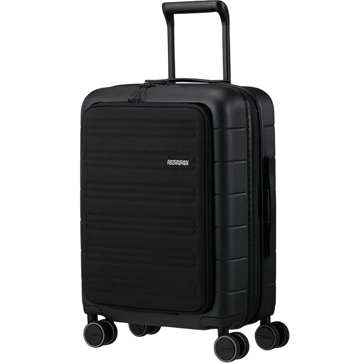 American Tourister Novastream Svart Kabinväska Smart 55 – Dark Slate
