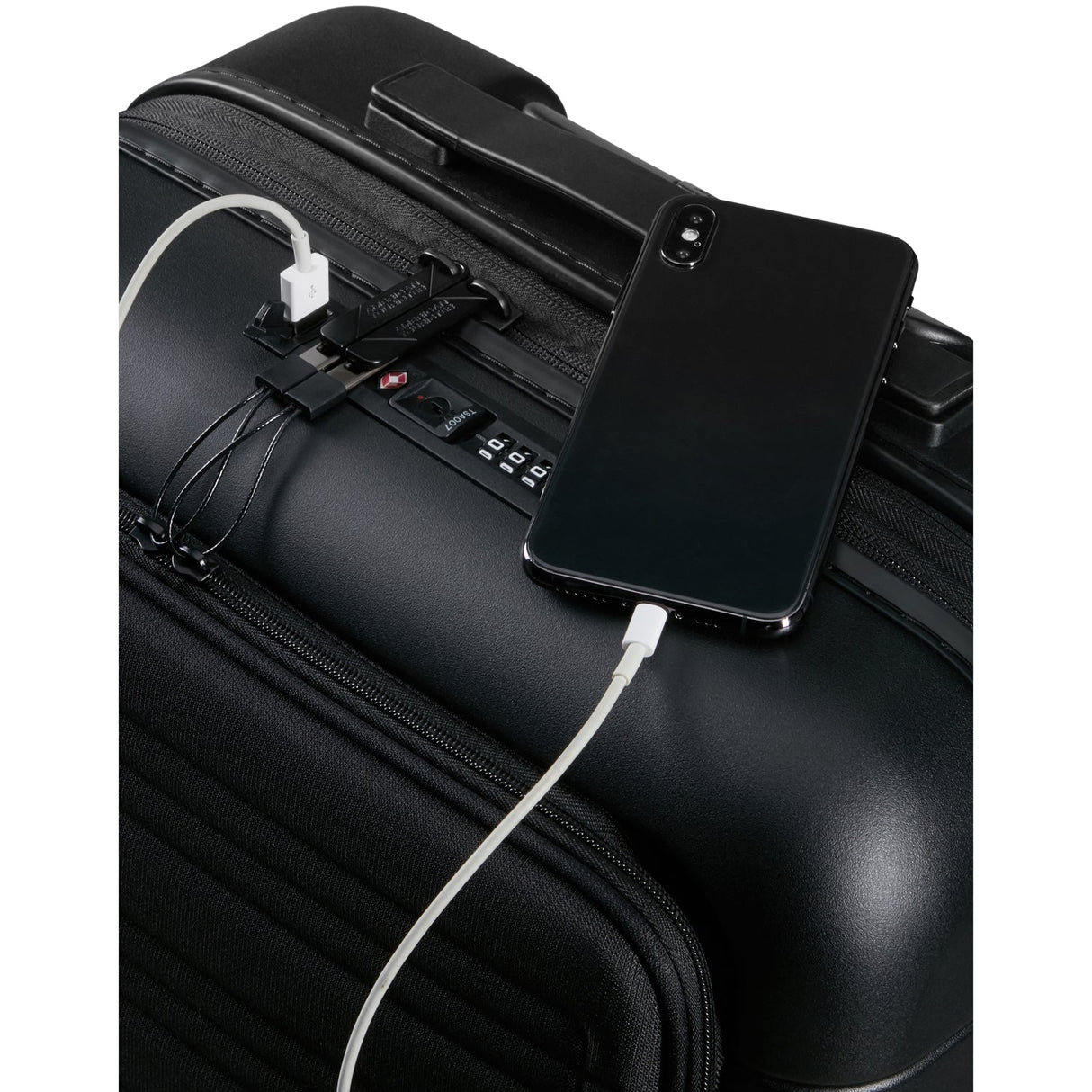 American Tourister Novastream Svart Kabinväska Smart 55 – Dark Slate