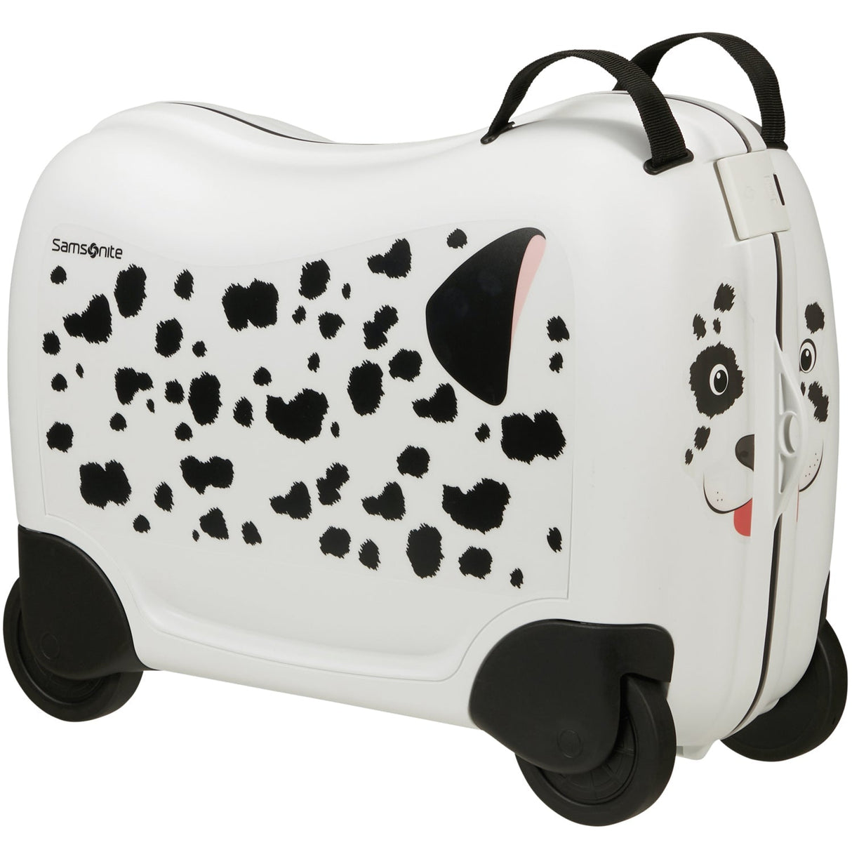 Samsonite Dream2Go Ride-On Resväska – Hundvalp Vit