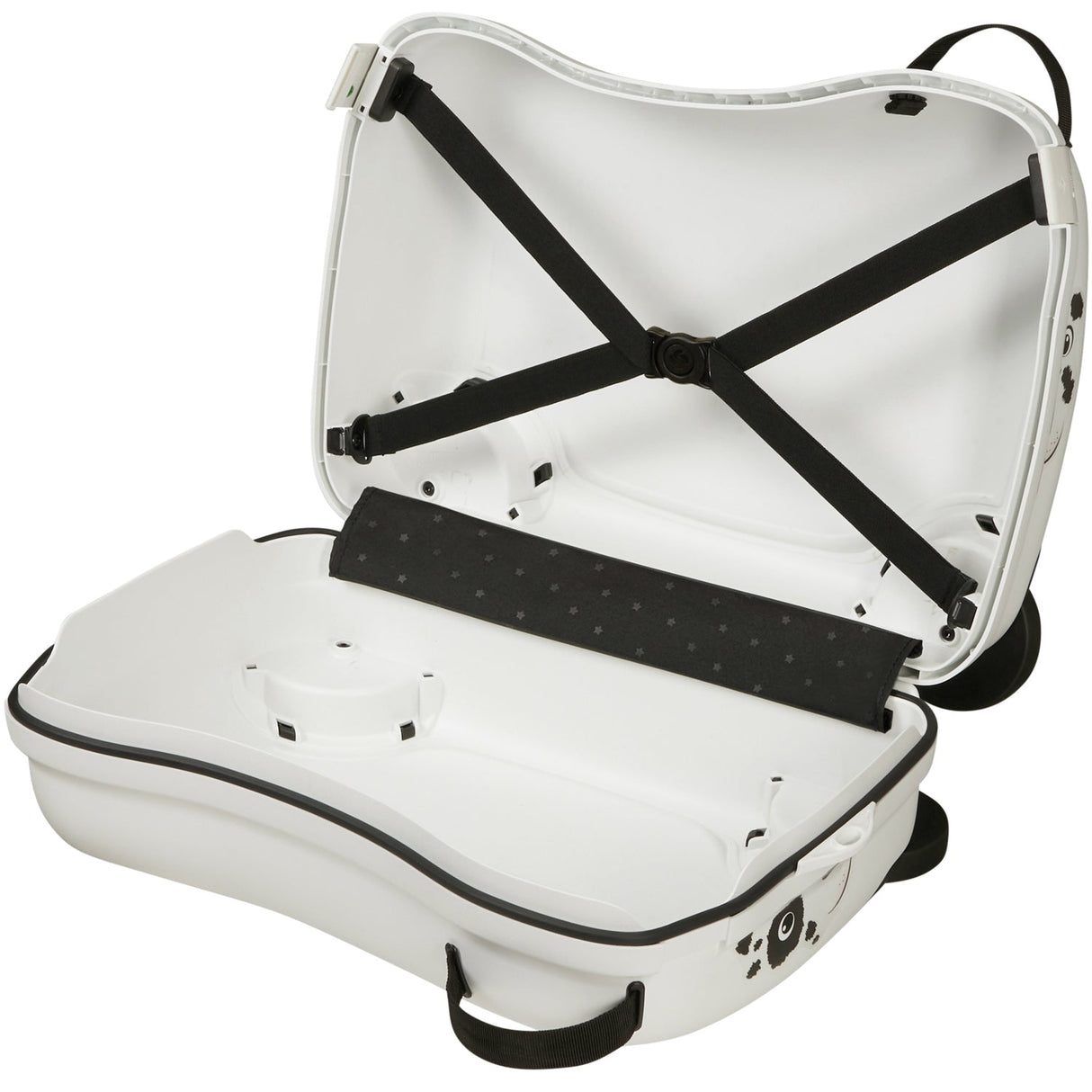 Samsonite Dream2Go Ride-On Resväska – Hundvalp Vit