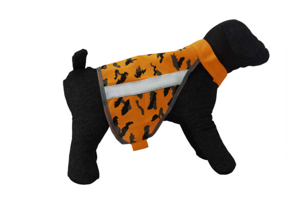 Active Canis Reflekterande Hundtäcke – S, Camo Orange