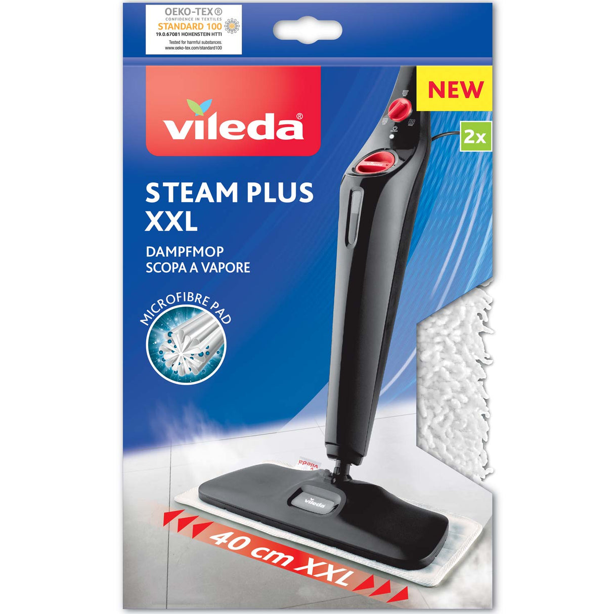 Vileda Steam XXL 3.0 Refill 2 Pack
