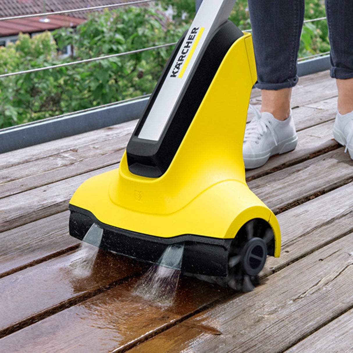 Kärcher PCL4 – Terrassborste T-Cleaner 2 In 1