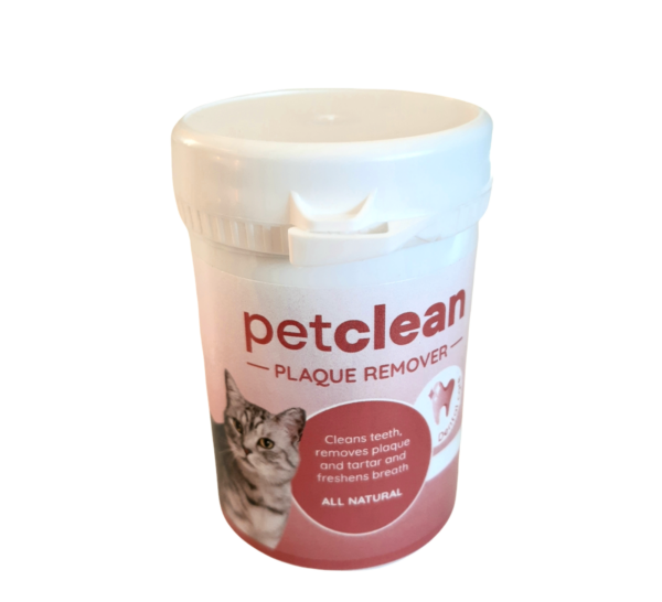 PetClean Tandvård för Katt – Mot Plack, Tandsten & Dålig Andedräkt, 40 g