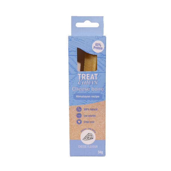 Treateaters Tuggsnacks med Ostsmak för Hund – 34 g