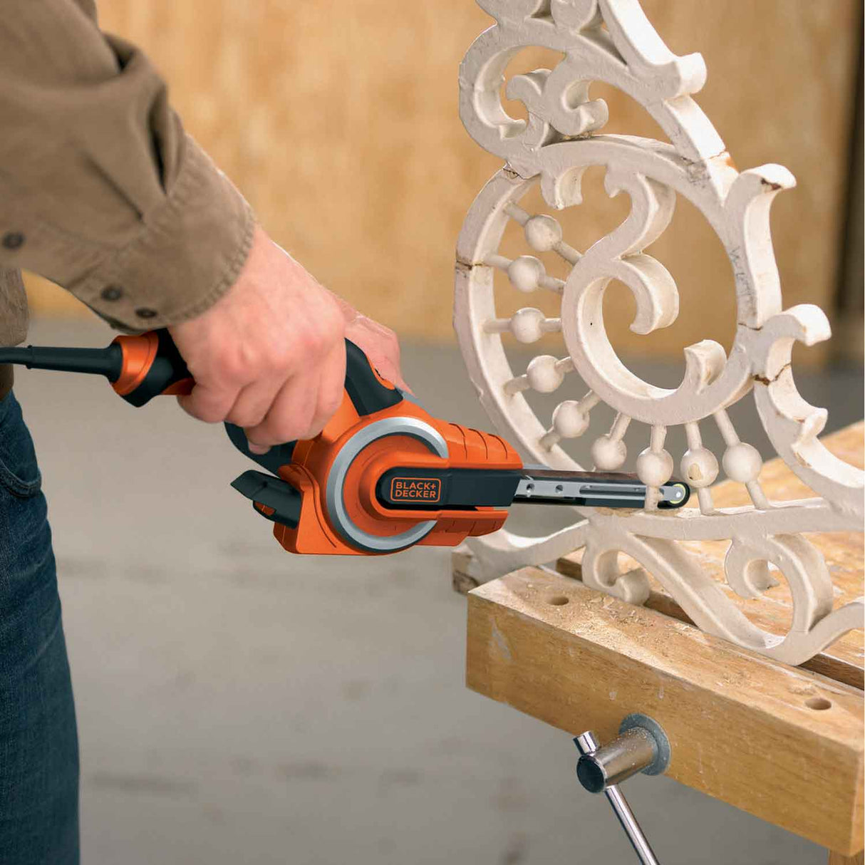 Black & Decker Powerfile 400W 12st tillb.