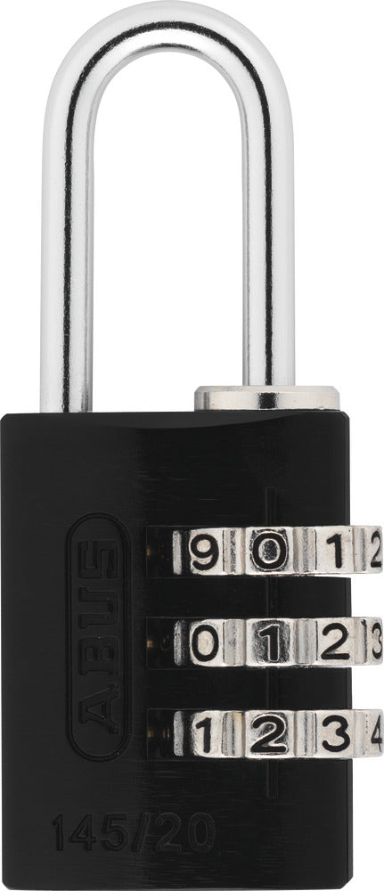 ABUS Kombinationslås 145/20 svart