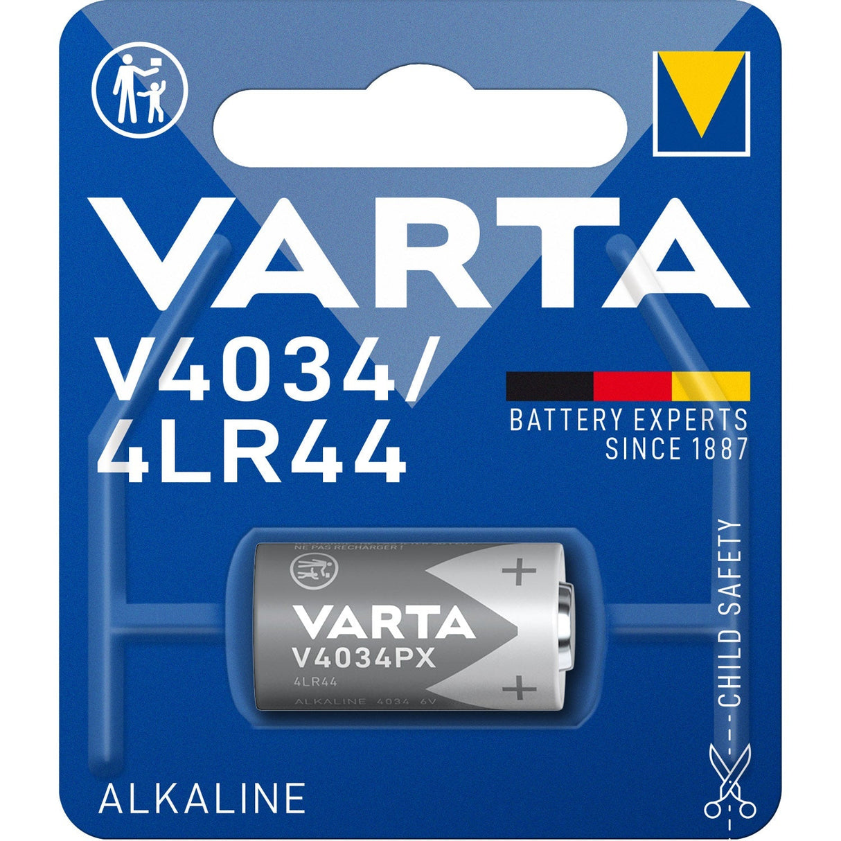 Varta V4034PX / 4LR44 6V Batteri 1-Pack