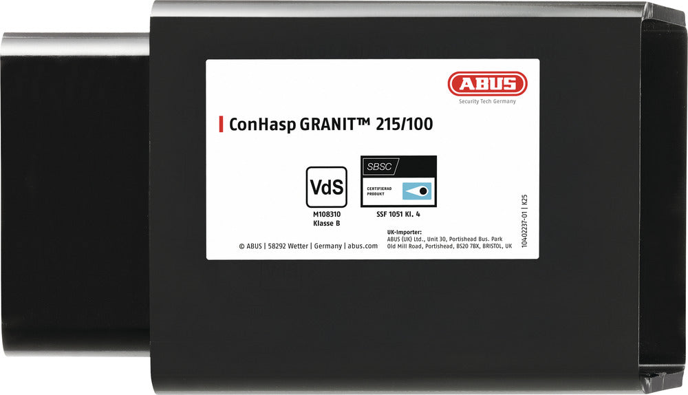 ABUS Containerlås ConHasp 215/100 – Granit 37RK/70 – HB100