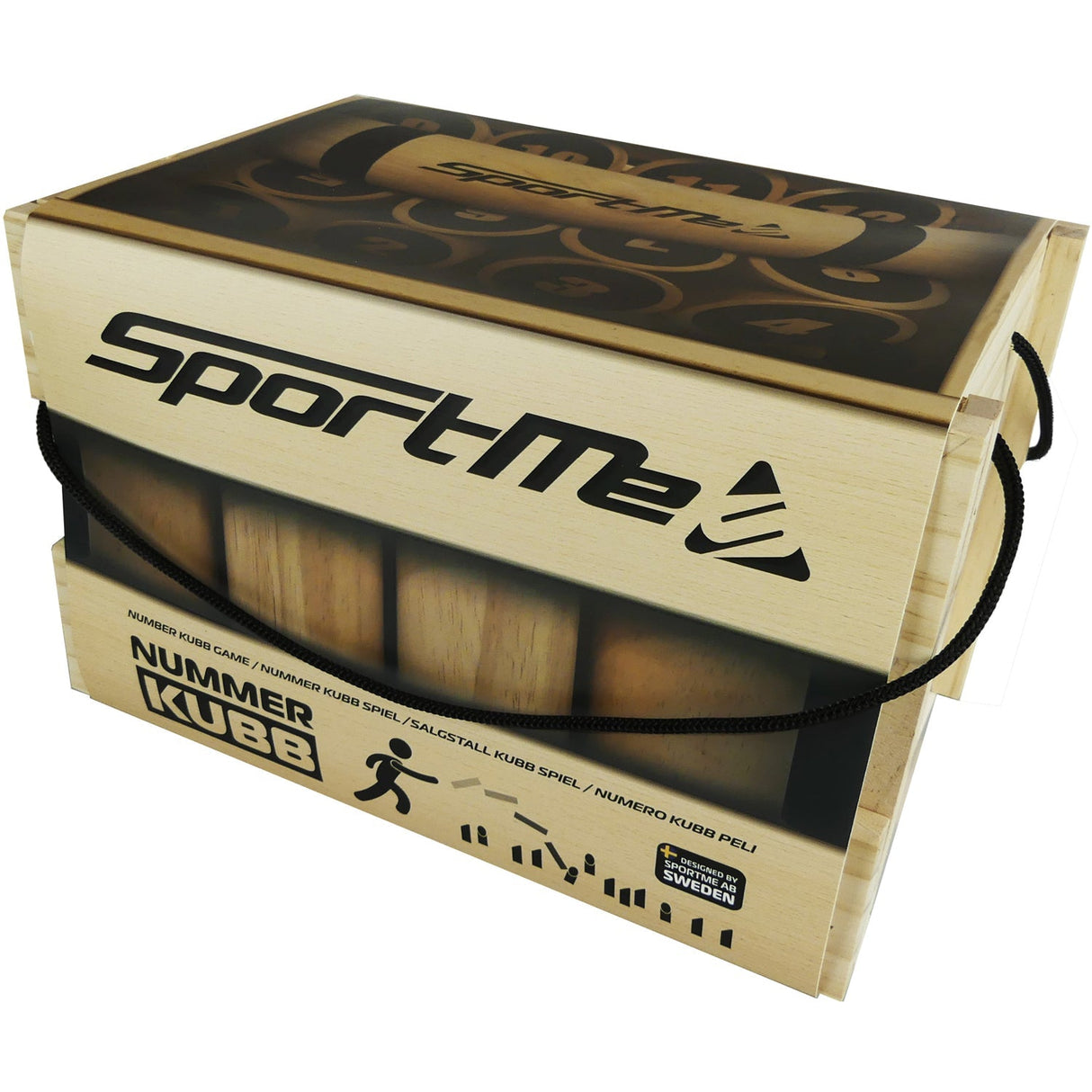 SportMe Nummerkubb i Låda