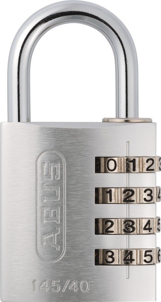 ABUS 145/40 Kodlås - 40mm Aluminium Hänglås Silver