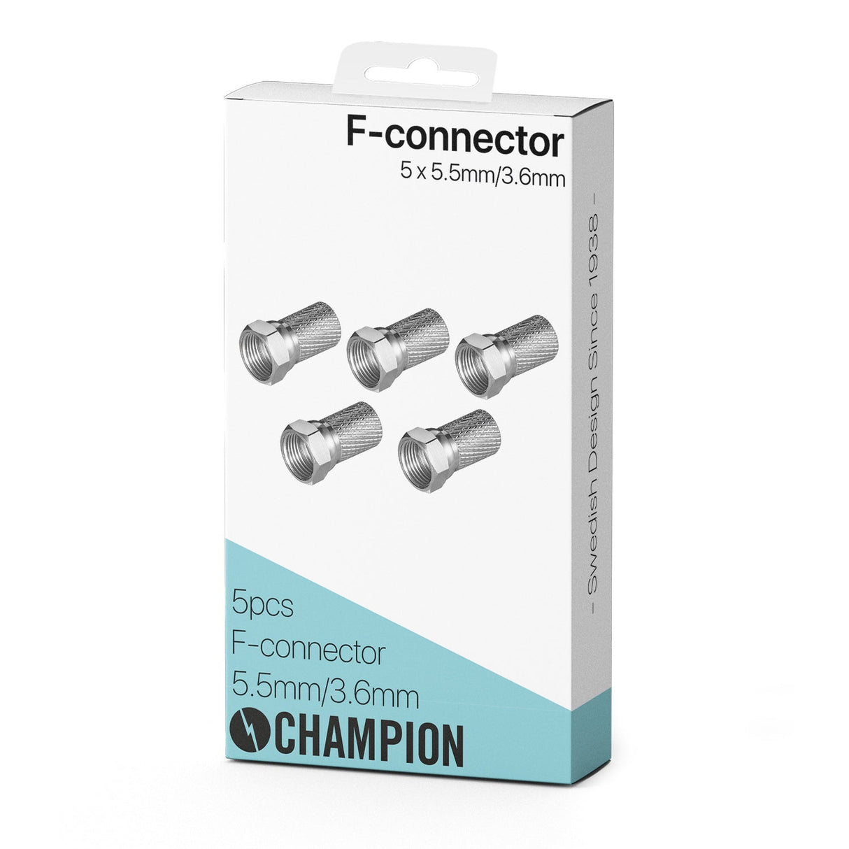 Champion F-Kontakt 5,5 / 3,6m 5-pack