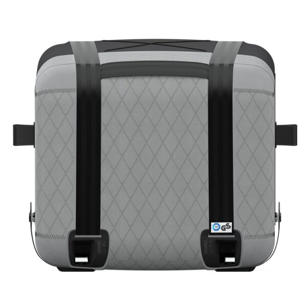 4pets Caree Transportbur för Hund 46,5×47,2×57 Cm, Kall Grå