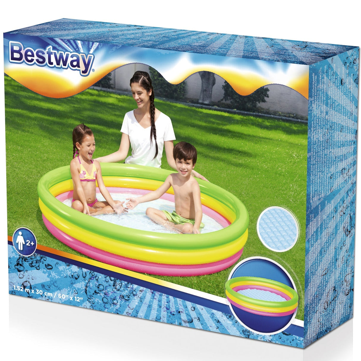 Bestway Summer Set Pool Barn – Barnpool 152×30 cm